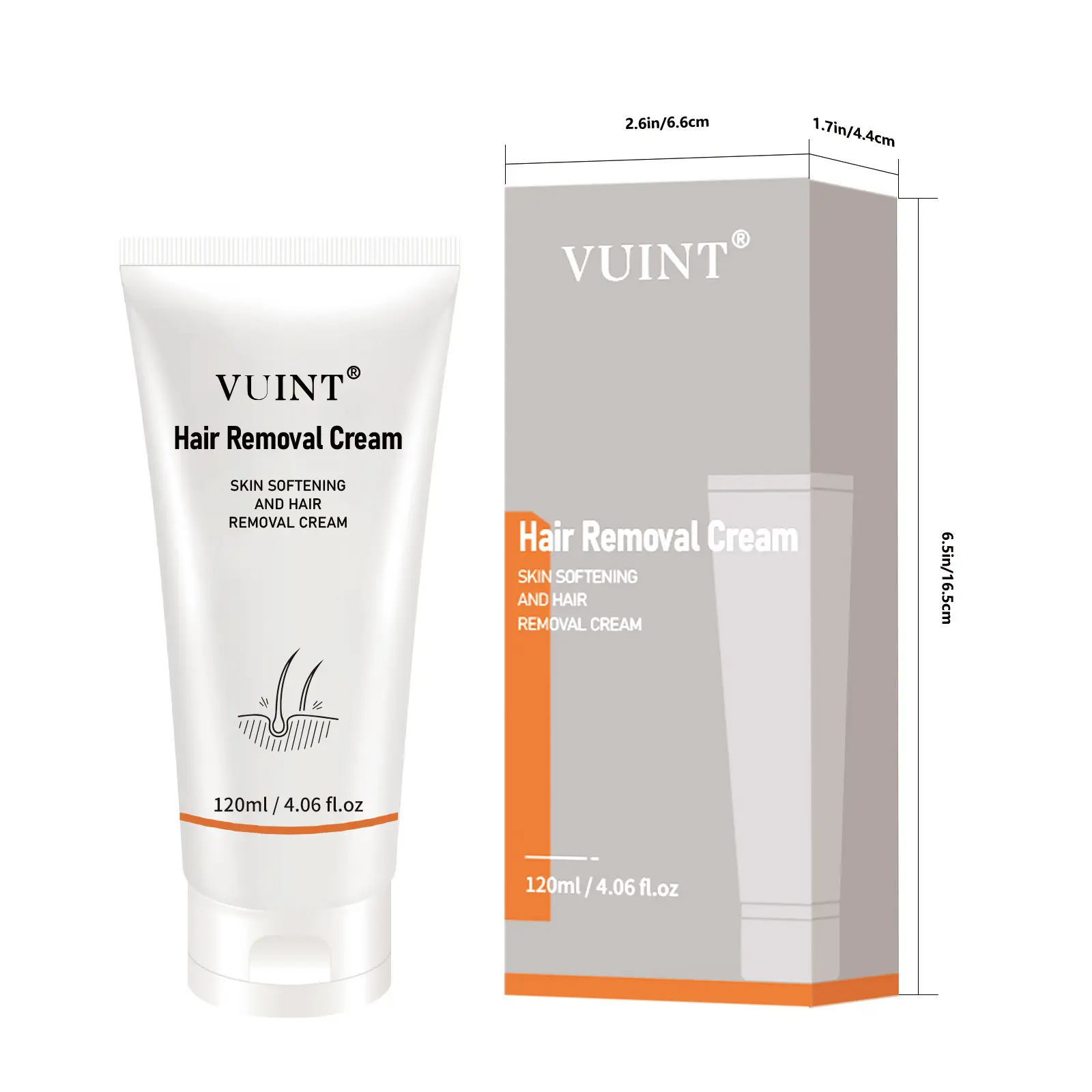 VUINT Legs, Arms, and Underarms - Quick, Gentle, and Painless Hair Removal