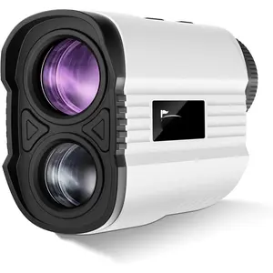 Range Finder Golf Rangefinder with Slope,1100 Yards Golf Range Finder , 6X Magnification with Flag Pole Lock Vibration for Golf Course