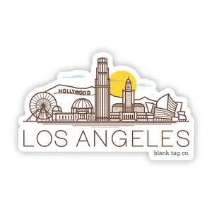 Blank Tag Co.® Waterproof Sticker - Los Angeles Monuments