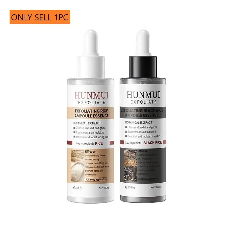 Peel Shot Glow Rice Ampoule Duo, Serums for Brightening, Exfoliating, Hydrating and Smoothing Radiant Skin, Suitable for All Skin Types