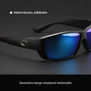 Costa Polarized UV400 Sunglasses for Men – Perfect for Beach, Fishing, Cycling & Travel