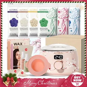 KOTAMU Waxing Kit for Women & Men | Body Care Cosmetic Wax Kit for Sensitive Skin