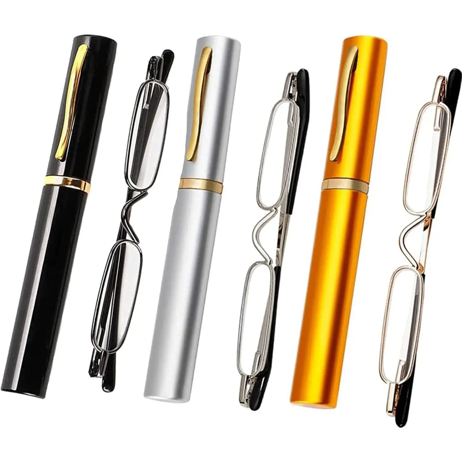 A:3 Pack（black、gold、silver）