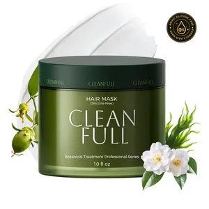 CLEANFULL Hair Mask for Damaged Dry Hair – summerwins essentials Biotech Repair with 4 Ceramides + Crithmum Maritimum Stem Cells + Niacinamide – Deep Conditioning Treatment for Curly, Coily, Straight Hair – Clean, Cruelty-Free