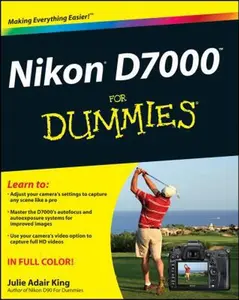 USED-Nikon D7000 For Dummies by Julie Adair King (Paperback)