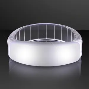 White Fashion LED Bracelets (Set of 12)