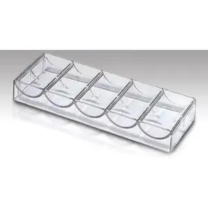 Acrylic Poker Chip Tray - No Lid