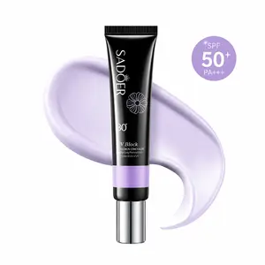 Color Correcting Primer Set – 3 Shades (Green, Purple, Beige) | Hydrating Tone-Up Cream | SPF 30+ Makeup Base for Redness, Dullness, Dark Circles