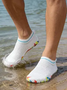 Unisex Non-Slip Minimalist Shoes, Women's Breathable Wide Toe Barefoot Shoes, Sporty Outdoor All-Season Comfort Water Shoes, Wading Shoes, Water Aqua Shoes, Mesh Water Shoes