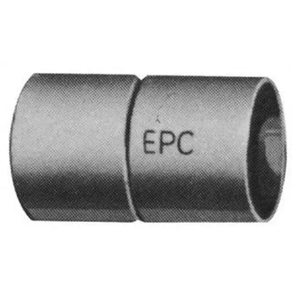Mueller Industries 2-1/2" Wrot Copper Pipe Coupling - C x C Solder Joint, Rolled Stop, Model W 01082