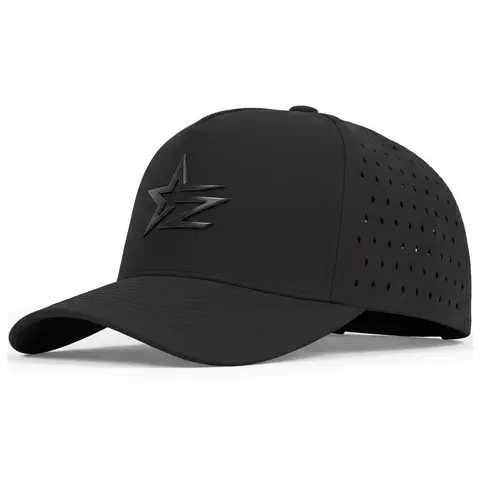 ZASTRAX Men's Quick-Dry Waterproof Outdoor Cap - Airflow Mesh Cool Ventilated Sports Snapback Baseball Hat, Lightweight Breathable Headwear, Adjustable Polyester Cap (22"-23.6"/56-60cm) for Golf, Running
