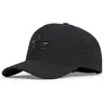 ZASTRAX Men's Quick-Dry Waterproof Outdoor Cap - Airflow Mesh Cool Ventilated Sports Snapback Baseball Hat, Lightweight Breathable Headwear, Adjustable Polyester Cap (22"-23.6"/56-60cm) for Golf, Running