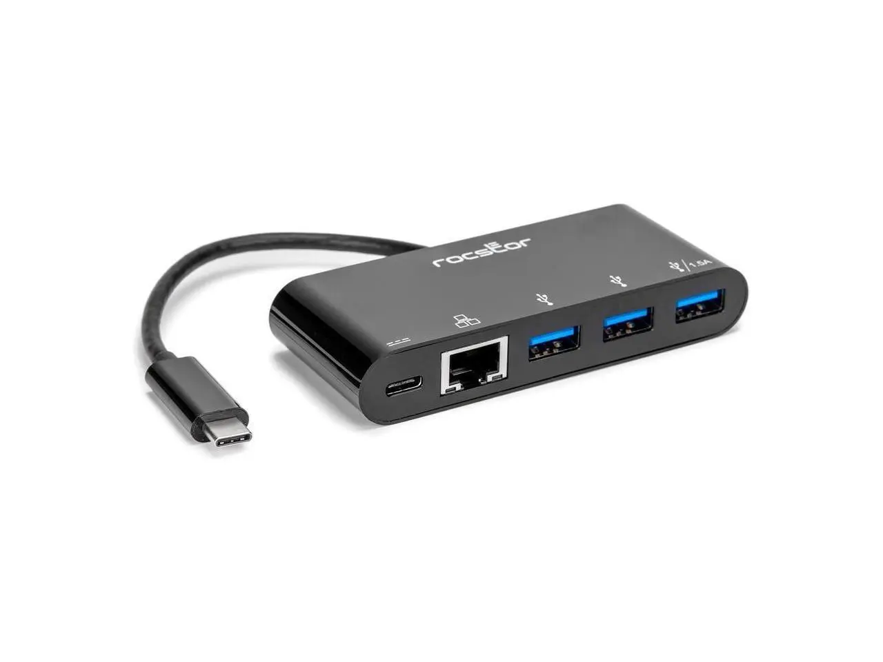 Rocstor USB-C to 3-Port Multiport Adapter USB 3.0 Hub Y10A262B1