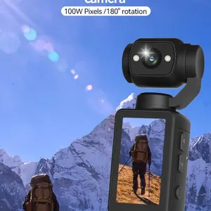 180° Rotating Action Camera, 1.9 Inch HD Screen, 1mp Auto Focus, 32GB Internal Memory, 2000mah Battery, Night Vision, Portable Multifunctional Camera