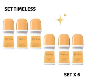 Timeless roll-on deodorant set. Includes 6 roll-on deodorants By AVON