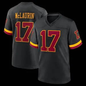 Unisex Football inspired by McLaurin 17 Washington Hail Raiser Alternate Game Jersey - Black