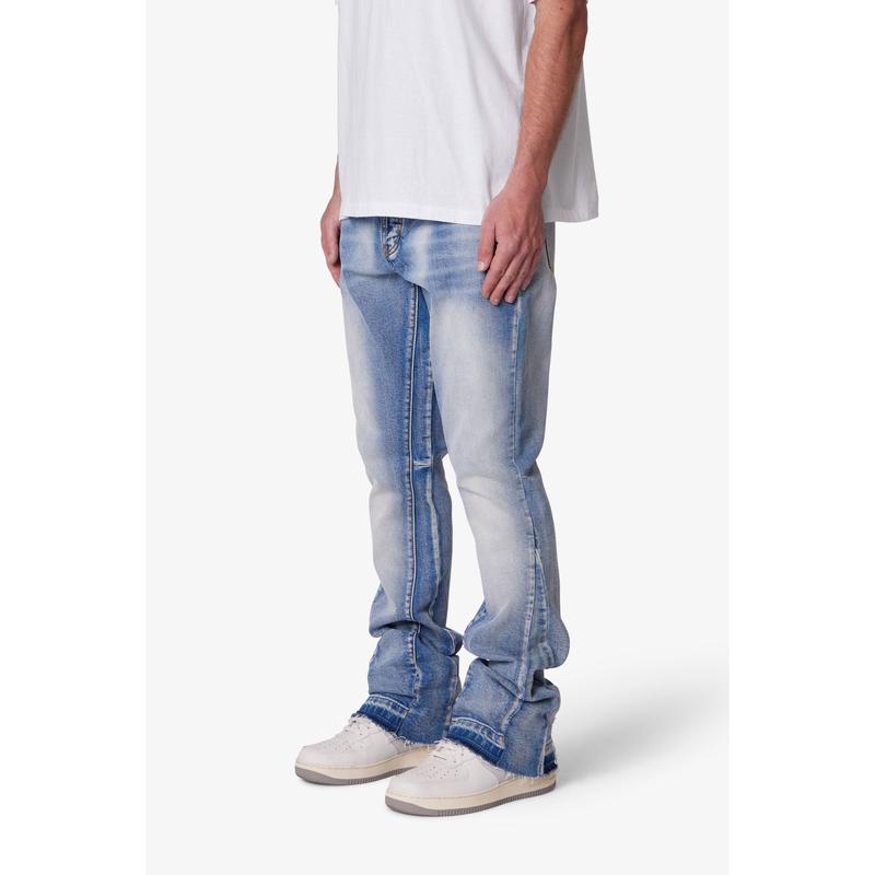 B484 Flare Denim - Blue