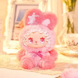 [new series]Loverly Emma Bunny Alliance Series Blind Box Figurine Keychain Girls' Gift Bag Accessory