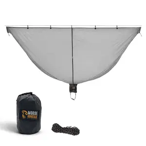 Mooseknuckle Outdoors Hammock Bug Net for Camping - Lightweight and Portable