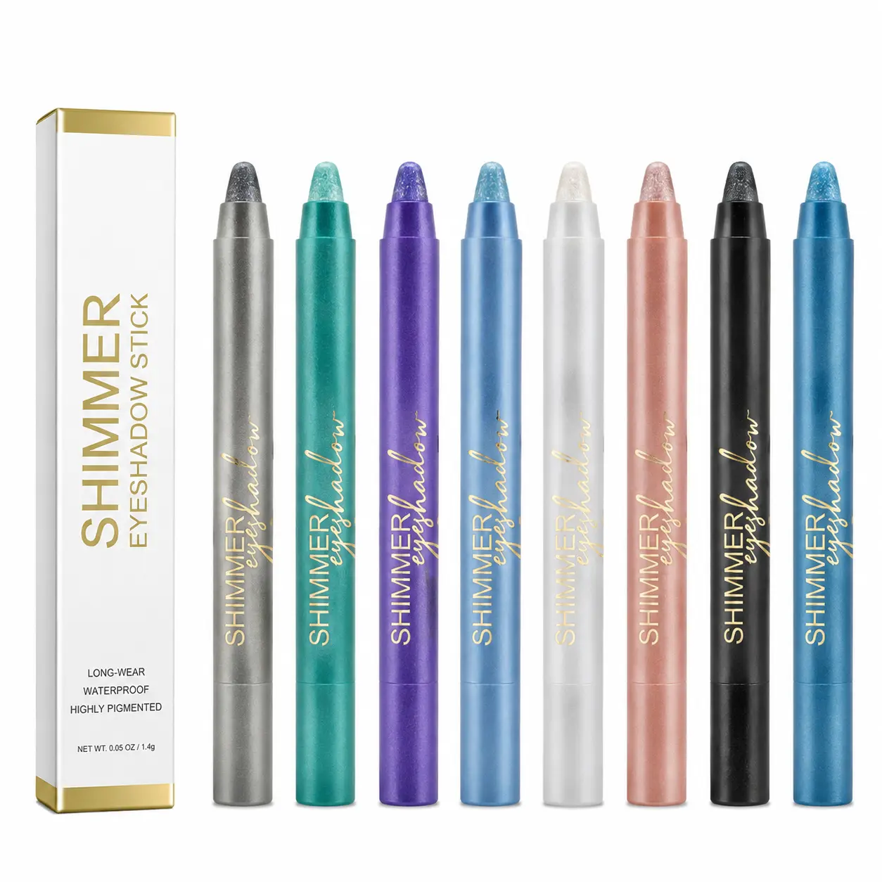 The Shimmer Eyeshadow Stick Everyone Needs  Highly Pigmented Glitter Eye Shadow Pencil, Easy Glide & Sparkly Eye Makeup in Seconds#backtoschool