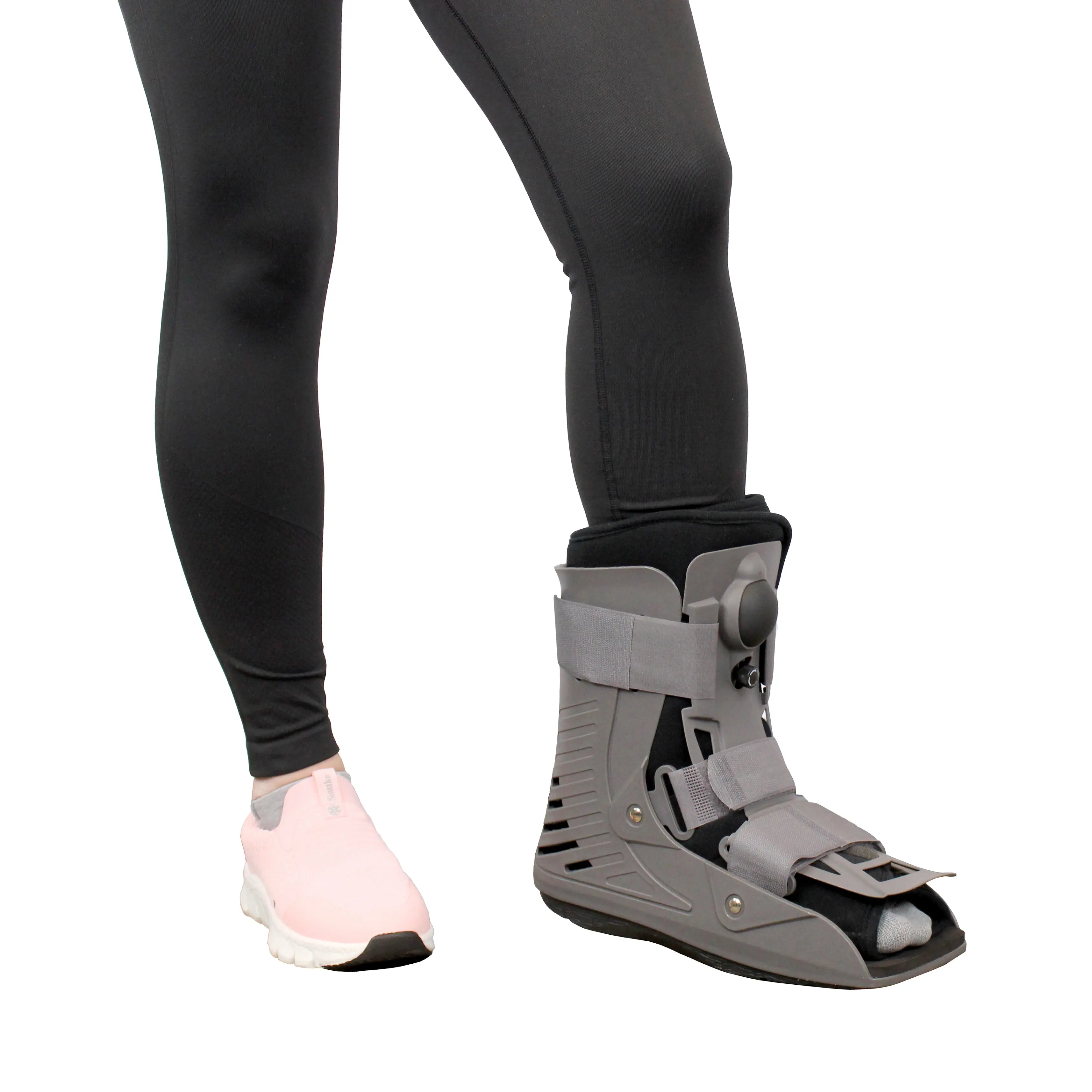 Brace Direct Short Full Shell Walking Boot - Walking Boot For Ankle And Foot Injuries