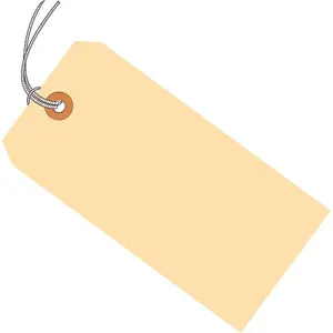 Aviditi G10112 8 x 4 in. Manilla 13 Point Shipping Tags - Pre-Strung - Pack of 500