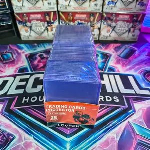 Lovefen 200 Top Loaders for 35pt Cards - Waterproof, Dustproof, and Fade Resistant