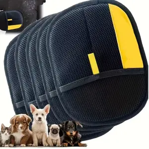 Electrostatic Pet Hair Removal Gloves for Dogs & Cats Reusable Multiple Times Ideal for Grooming Cleaning Furniture Bedding Clothes Essential Tools Perfect Christmas Gift