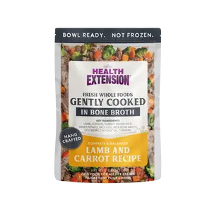 Gently Cooked Lamb And Carrot Recipe Dog Food | Health Extension