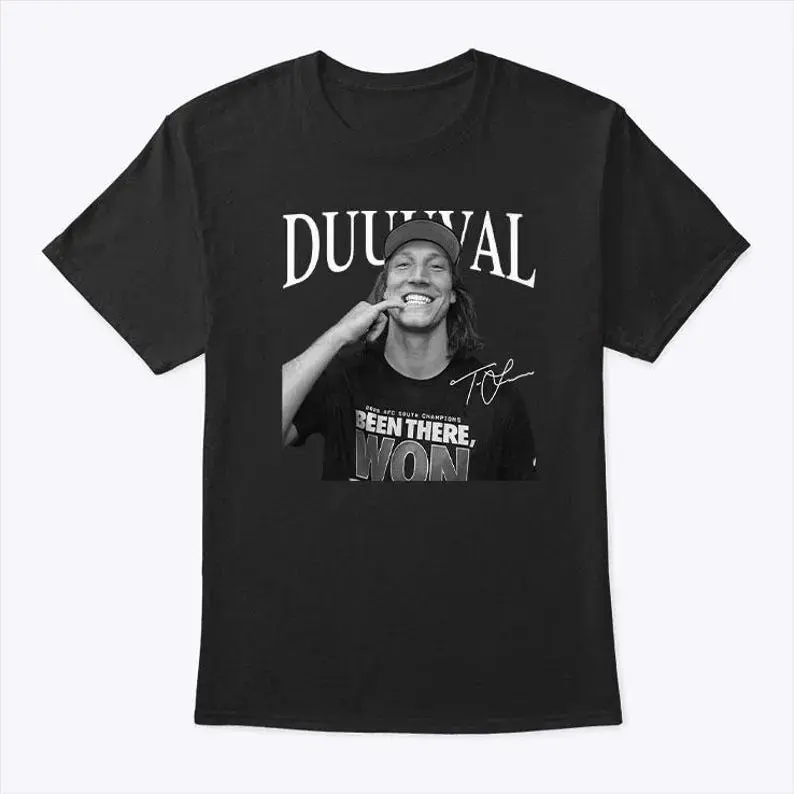 Duuuval Trevor Lawrence Funny Vintage t Shirt, Vintage 90s Sport Shirt, Jacksonville Football Shirt, Gift For Fan