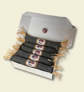 Five Pack Luxury Cat Kicker Toys in Tweed with Silver Vine & Catnip