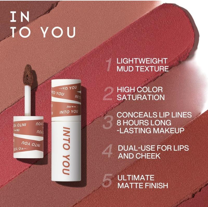 INTO YOU SHERO Super Matte Lip & Cheek Mud