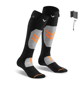Heated Socks Rechargeable, 10000mAh Electric Socks with APP Control, 4 Heat Levels, Foot Warmer for Men Women, Hiking, Camping, Skiing Default