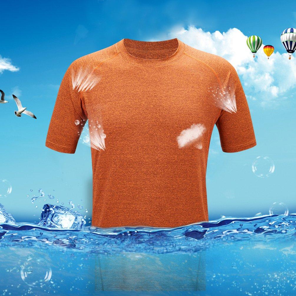 Men's athletic short-sleeve T-shirt, lightweight, quick-drying, breathable—suitable for running, fitness, and other sports. Men's athletic short-sleeve T-shirt, lightweight, quick-drying, breathable—suitable for running, fitness, and other sports.
