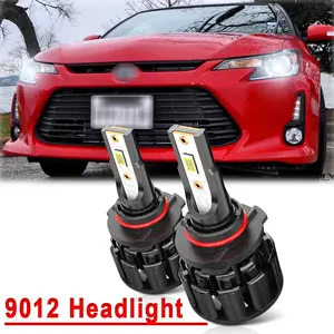 Para For Scion TC 2014 2015 2016 2x 9012 6000K LED Kit de faros de luz alta/baja