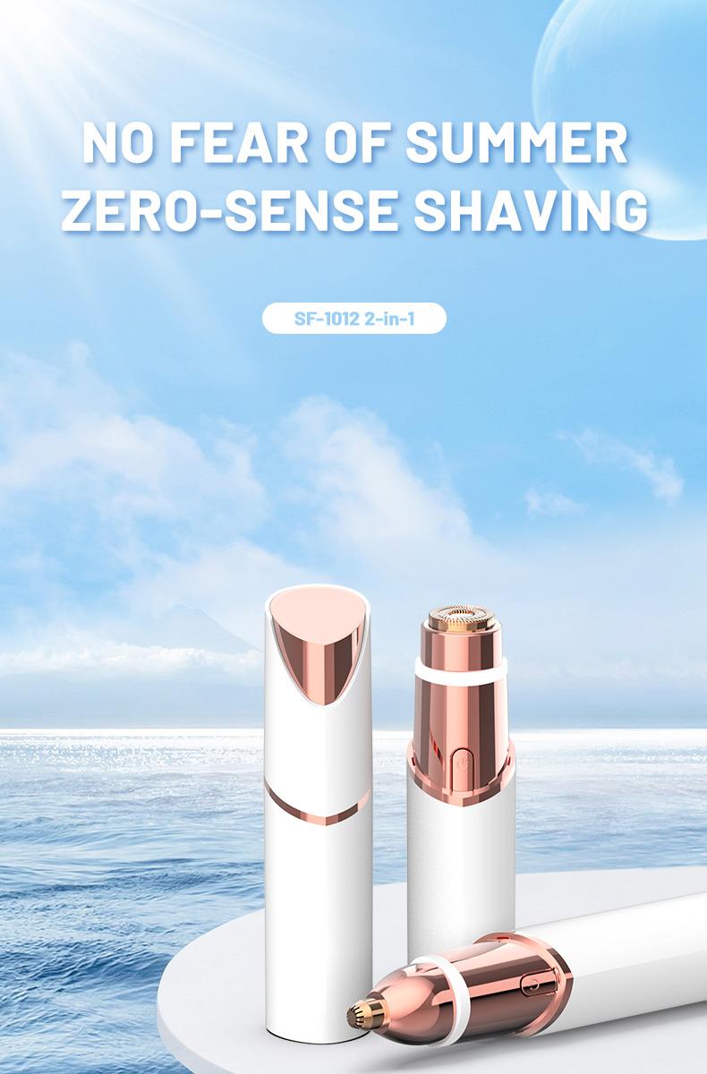2 in 1 facial & eyebrow hair trimmer,Electric Eyebrow Trimmer, Lip Facial Body Hair Removal Tool, Facial Hair Care Tool, Electric Shaver Women, Eyebrow, Epilator Hair Remover#TikTokShopBacktoSchool