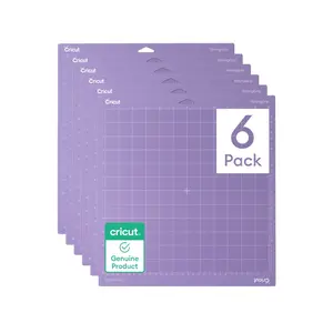 Cricut Strong Grip Machine Mat - 12 in x 12 in (6 ct)