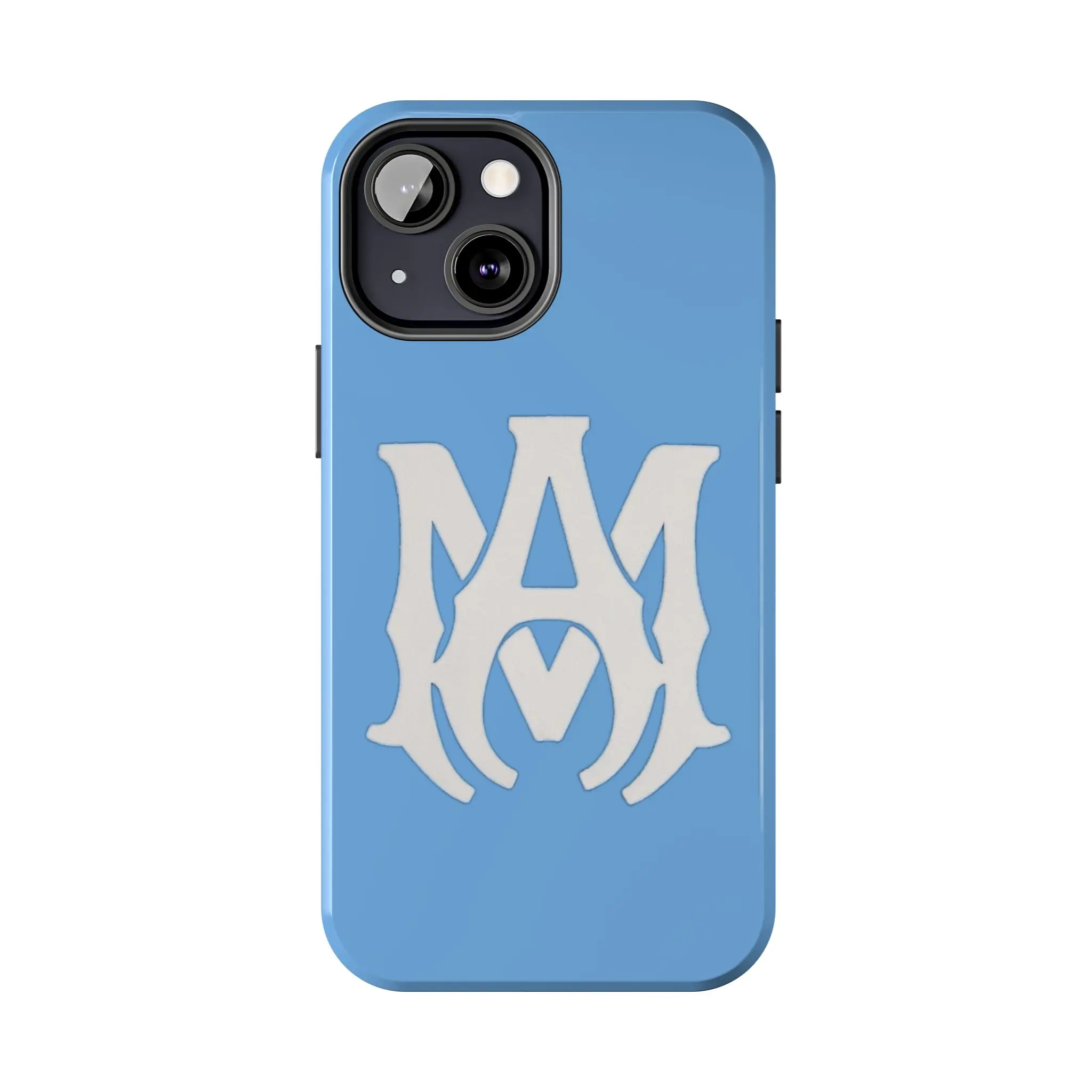 Colorful AMIRI Logo Impact-Resistant Phone Case - Luxury Design