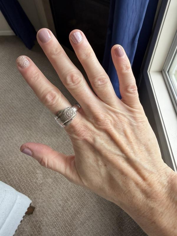 Evangeline Spoon Ring Size 9.5