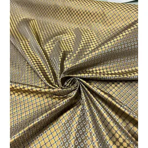 Metallic Jaquard Brocade Fabric 45" Wide Best for Apparel & Home Decor Sold by the Yard Color Variations Available