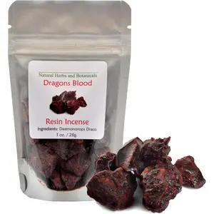 Dragons Blood Resin Incense 1 oz.100% Pure Natural Granular Daemonorops Draco - Sangre De Grado
