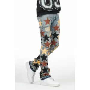 StarLane Tint Stacked Flare Jean