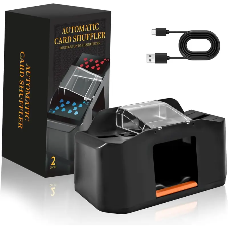 automatic card shuffler for sleeved cards MTG Deck | Hand Crank Shuffler Commander, EDH & Pokmon | 3D Printed TCG Accessory Pokmon and other standard What's the best electronic card