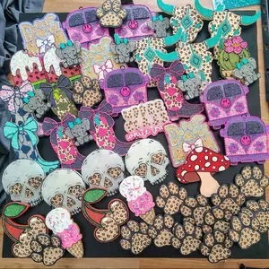 Discounted Box of Car Freshies Air Freshener Diffuser Seller Choice Packs with Unique Designs and Patterns Including Skulls Ice Cream Cars and More