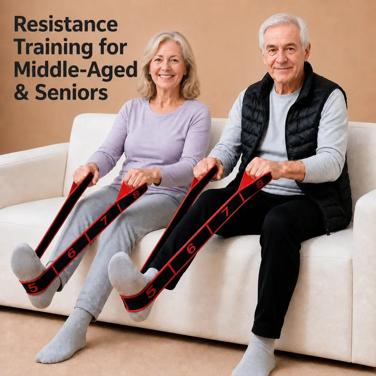 No More Stiff Shoulders! Yoga Resistance Bands - Yoga Number Bands - Latex Resistance Bands for Back Stretching - Essential for Yoga/Pilates/Workout - Suitable for Beginners to Professionals | Top Choice Fitness Gift Women's Sports