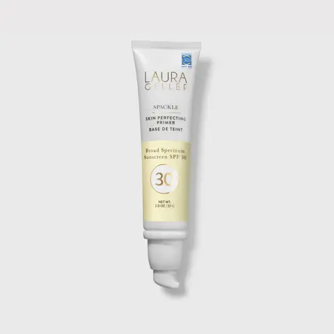 Laura Geller Spackle Skin Perfecting Primer Broad Spectrum Sunscreen SPF 30 with Antioxidants for Fresh Complexion & Long-Lasting Makeup - Facial