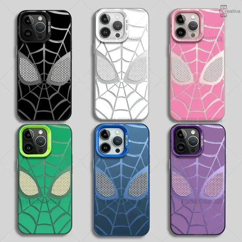 [Copy of] Creative Spider-Man Pattern Phone Case for iPhone 8-17
