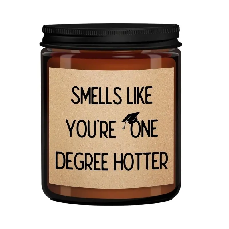Graduation Gifts for Her/Him High School Seniors Class Of 2026 Nursing Grad Masters Degree 8th Grade College Graduation Gifts for Women Funny Congratulations Gift Idea Candle for Sister Son Daughter Friend Gift Decoration