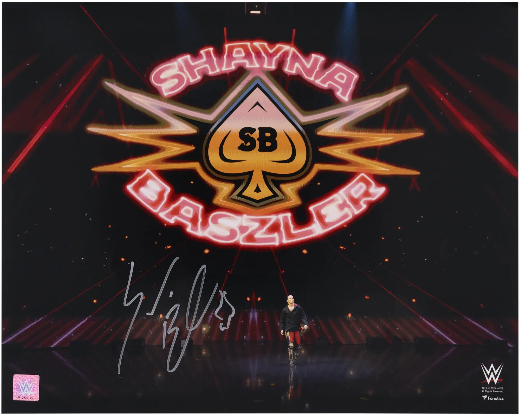 Shayna Baszler WWE Autographed 16" x 20" Entrance Photograph - Fanatics Authentic Certified