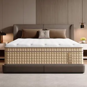 BedStory 12/14'' Full Queen King Hybrid Mattress, Gel Memory & Pocket Springs for Pressure Relief & Motion Isolation, Cooling Bed